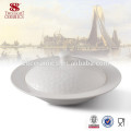 OEM ceramic tableware soup tureen / large bone china bowl for hotel